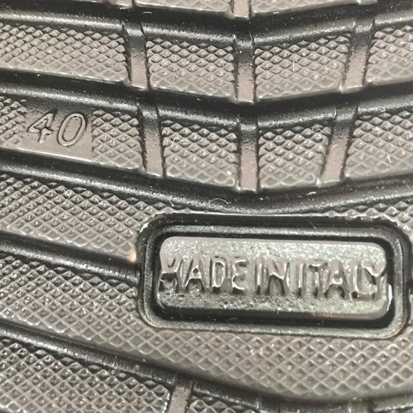 IMAC Slip On Platform Sneakers Made in Italy Black Women’s Size EU 40 US 9.5 - Picture 13 of 16